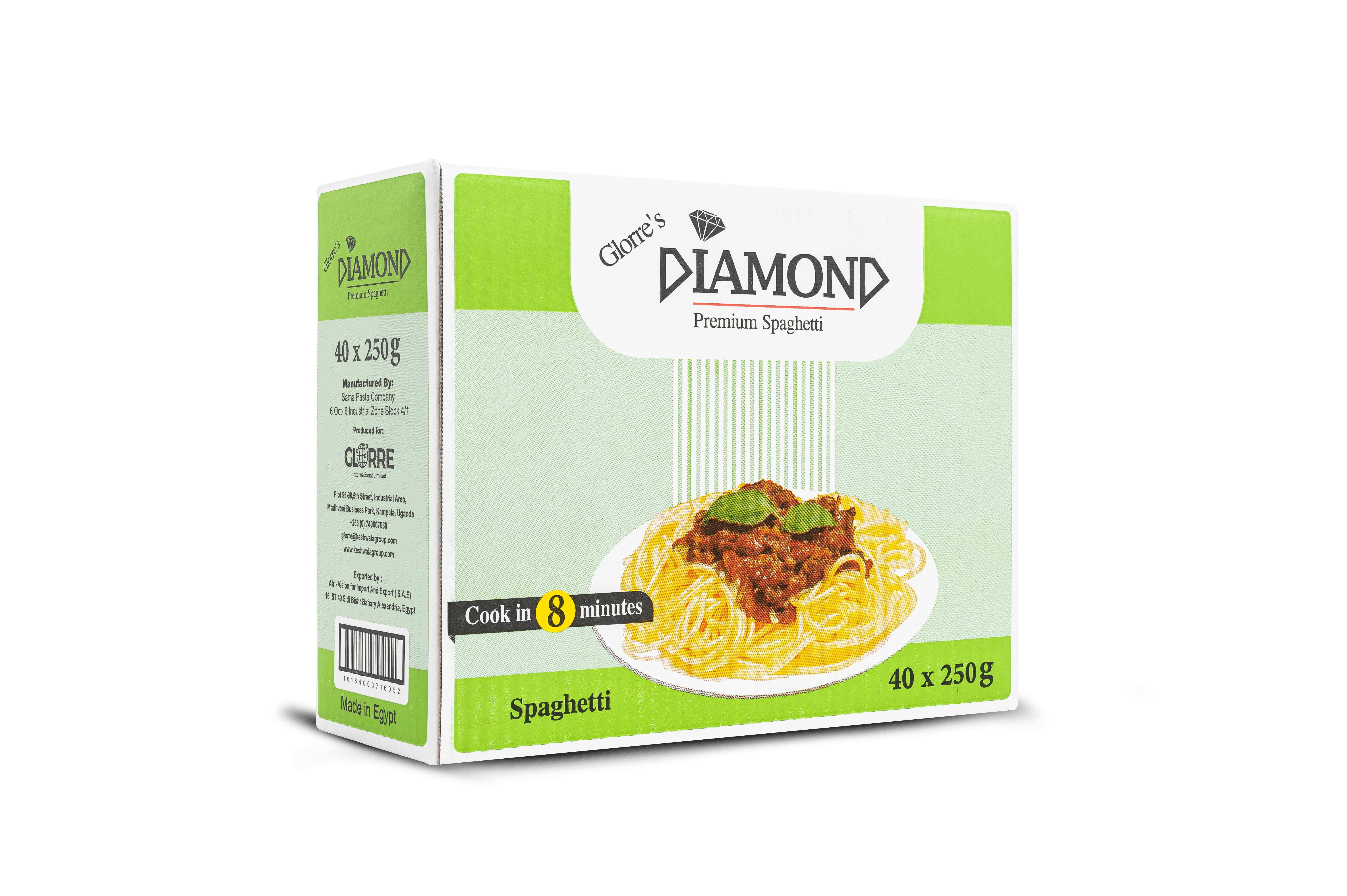 Diamond pasta